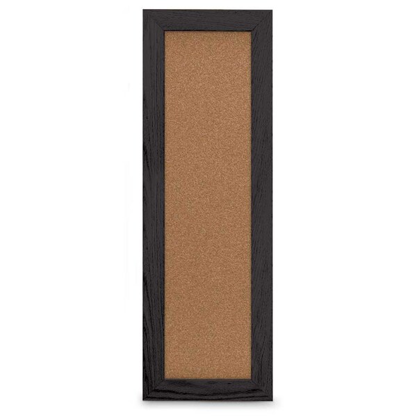 Sliding Door Indoor Enclosed Corkboard, 7